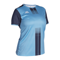 Vigo Womens Football Shirt Sky/Navy